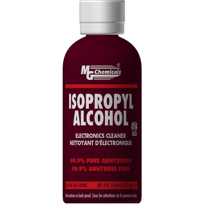 Isopropyl Alcohol, 99.9% 4.2 fl. oz. Bottle